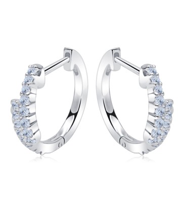 Silver Hoop Earring HO-2637